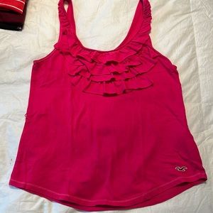 Hollister pink tank top. Size S.
